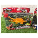 Power Rangers Dino Supercharge Deinosuchus Zord & Ankylo Zord with Chargers