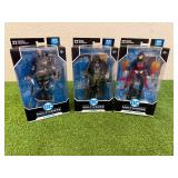 DC Multiverse Deathstroke, Batman & Batwoman Unmasked