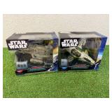 Star Wars Micro Galaxy Squadron Razor Crest & Jango Fett