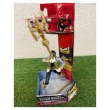 Power Rangers Dino Fury Morpher, Double Battle Action Silver Ranger & Alpha 5