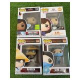 Funko POP America Chavez, Raiden, Sub-Zero & D.Va