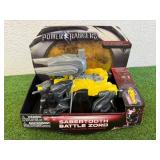 Power Rangers Sabertooth Battle Zord with Yellow Ranger