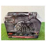 Power Rangers Mastodon Battle Zord with Black Ranger