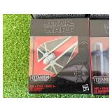 Star Wars The Black Series Titanium Series  - Tie Striker, Tie Advanced, Sith Infiltrator & Death Star