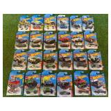 24 Hot Wheels