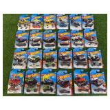 24 Hot Wheels