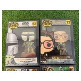 Funko POP Pins - Queen Amidala, The Mandalorian, Catwoman & Buddy The Elf