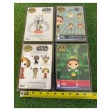 Funko POP Pins - Queen Amidala, The Mandalorian, Catwoman & Buddy The Elf
