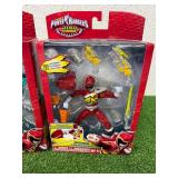 Power Rangers Dino Charge Armored Dino Red Ranger & Armored Dino Green Ranger