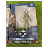 DC Multiverse Wally West, Alfred Pennyworth & Katana