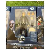 DC Multiverse Wally West, Alfred Pennyworth & Katana