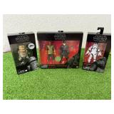 Star Wars The Black Series R5-P8, Admiral Ackbar/First Order Officer & Imperial Jumptrooper
