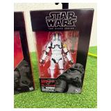 Star Wars The Black Series R5-P8, Admiral Ackbar/First Order Officer & Imperial Jumptrooper