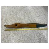 Broken Wooden Plane Propeller Broken Wooden Plane Propeller