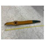 Broken Wooden Plane Propeller Broken Wooden Plane Propeller
