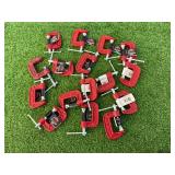 16 1" C Clamps 16 1" C Clamps