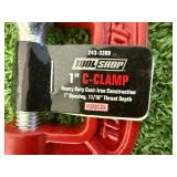 16 1" C Clamps 16 1" C Clamps