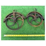 Steel Pulleys & 50# Weight Steel Pulleys & 50# Weight