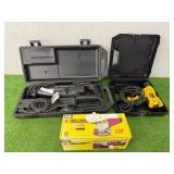 Power Tools - 4 1/2" Angle Grinder, DeWalt Drill & Craftsman Reciprocating Saw Power Tools - 4 1/2" Angle Grinder, DeWalt Drill & Craftsman Reciprocating Saw
