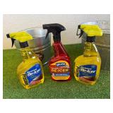 Windshield De-Icer & Galvanized Pales Windshield De-Icer & Galvanized Pales