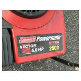 Coleman 2500 Watt Portable Generator 5 HP Coleman 2500 Watt Portable Generator 5 HP