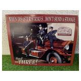 Metal 3 Stooges Sign & Light Up Letter M Metal 3 Stooges Sign & Light Up Letter M