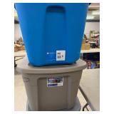 6 18 Gallon Totes with Lids 6 18 Gallon Totes with Lids