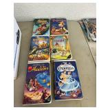 Disney Clamshell VHS Tapes Disney Clamshell VHS Tapes