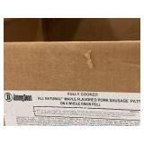 J - Box of Jimmy Dean Maple Sausage Sandwiches, Individually Wrapped J - Box of Jimmy Dean Maple Sausage Sandwiches, Individually Wrapped
