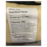 F2 - 2 Blocks of Onion Jack Cheese, Total Weight 2.20 lbs, Best By 05/29/26 F2 - 2 Blocks of Onion Jack Cheese, Total Weight 2.20 lbs, Best By 05/29/26