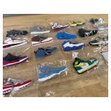 20 Brand New Nike, Air Jordan, Air Max, Kobe, Foamposite, Lebron Sneaker Shoe Keychains