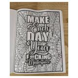 Adult Motivational Swear Word Coloring Book Paperback - New