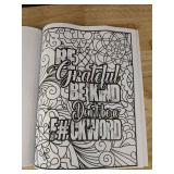 Adult Motivational Swear Word Coloring Book Paperback - New