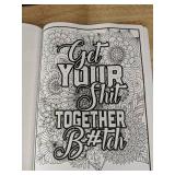 Adult Motivational Swear Word Coloring Book Paperback - New