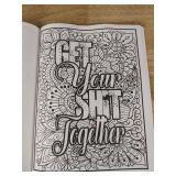 Adult Motivational Swear Word Coloring Book Paperback - New