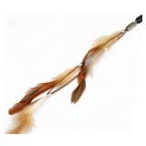 Feather Hair Clips and Bohemian Sunflower Earrings Set - Brand New