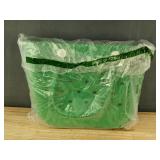 Green Market Basket Beach Tote Bag $43.99 Retail - Brand New