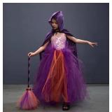 Kids Witch Costume Set, Size Small, Halloween or Cosplay $40 Retail - Brand New