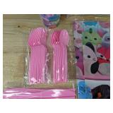 Cute Animal Theme Birthday Party Supply Kit - Brand New