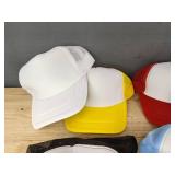 6 New Snapback Ball Hats Assorted Colors Size Small
