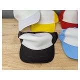 6 New Snapback Ball Hats Assorted Colors Size Small