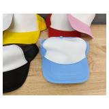 6 New Snapback Ball Hats Assorted Colors Size Small
