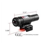 Red Laser Sight for Rail Mount with Batteries and Tools - Brand New