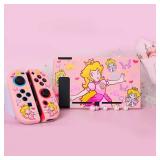 TIKODirect Princess Peach Mario Bros. Protective Case for Nintendo Switch - Brand New