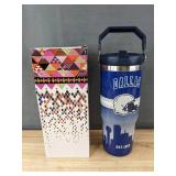 NFL Dallas Cowboys Sports 30 oz Tumbler with Handle and Straw - Brand New