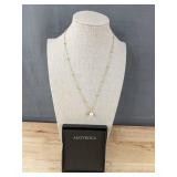 Auovkoca Necklace with Initial P Pendant - Brand New