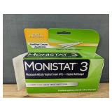 Monistat 3 & Monistat 7 Combination Pack Anti-fungal Vaginal Cream - Brand New