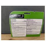 Monistat 3 & Monistat 7 Combination Pack Anti-fungal Vaginal Cream - Brand New