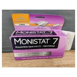 Monistat 3 & Monistat 7 Combination Pack Anti-fungal Vaginal Cream - Brand New