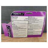 Monistat 3 & Monistat 7 Combination Pack Anti-fungal Vaginal Cream - Brand New